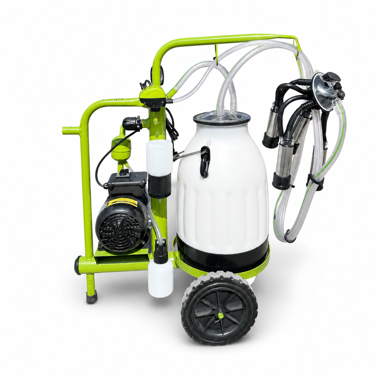 Milking Machine, 1-Unit System with 30 L Plastic Bucket (Oil)