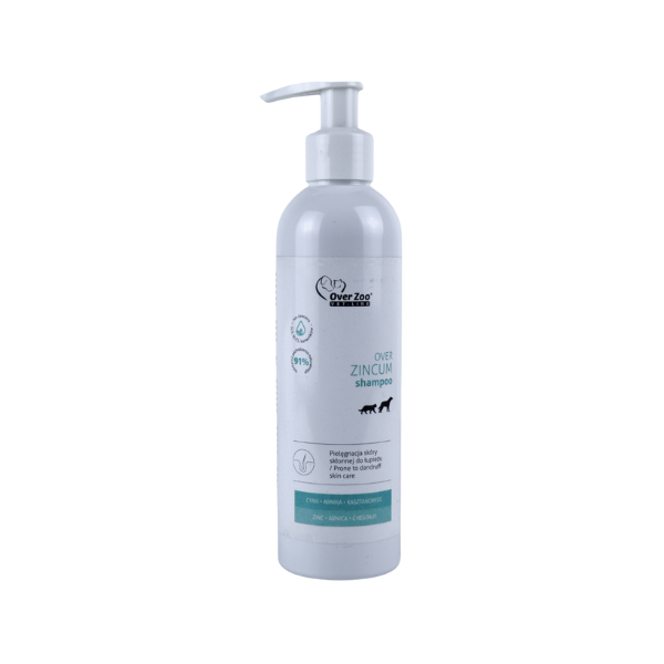 Zinc shampoo