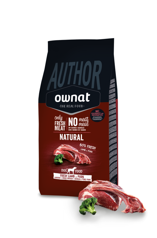 Ownat Author - raw lamb and pork 10kg