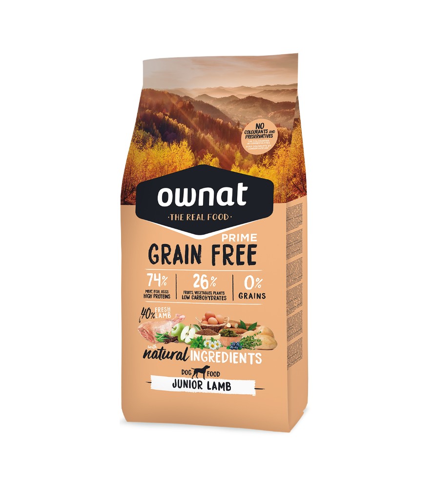Ownat Prime GF with a lamb (puppy) 12kg